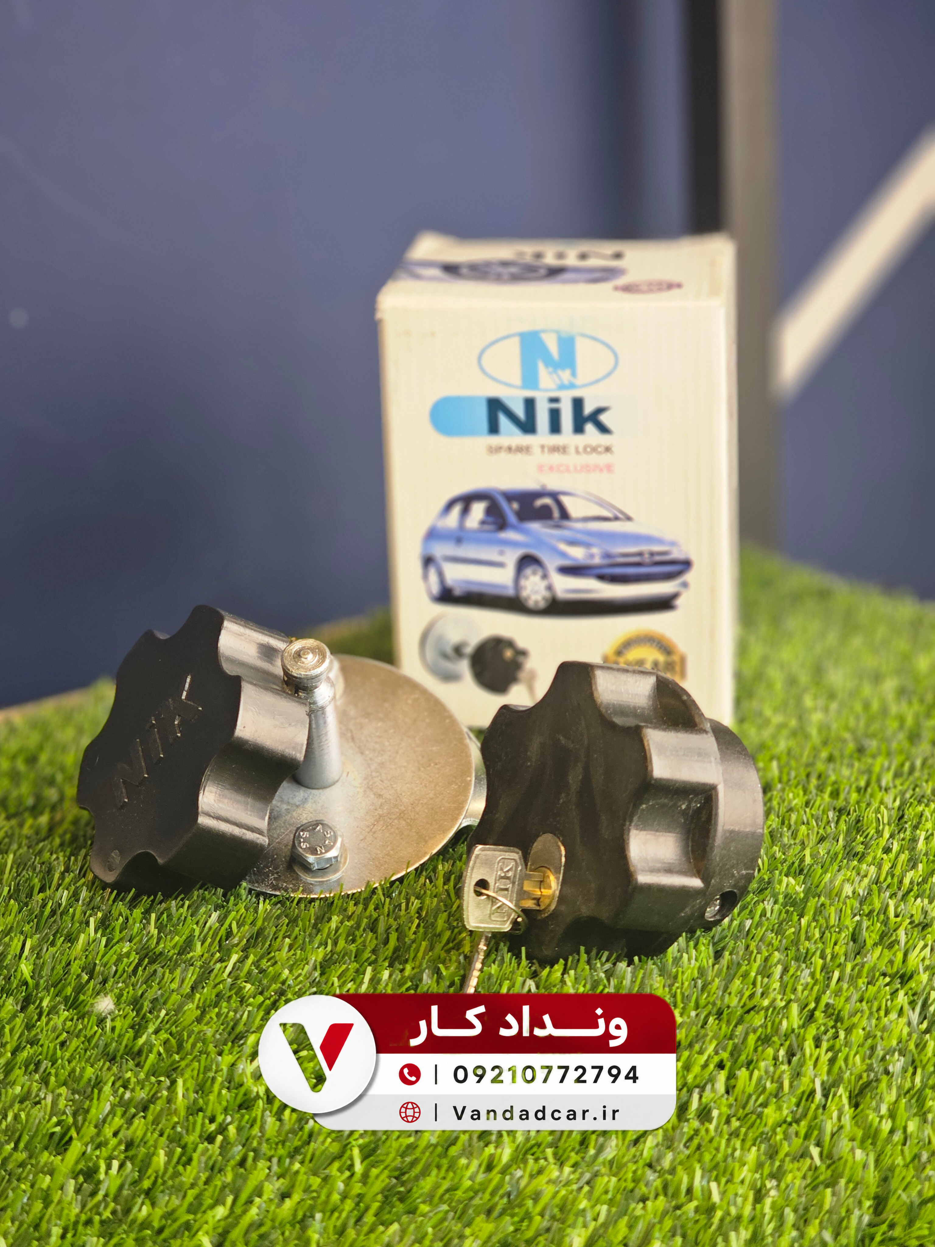 قفل زاپاس 206 207 هاچبک