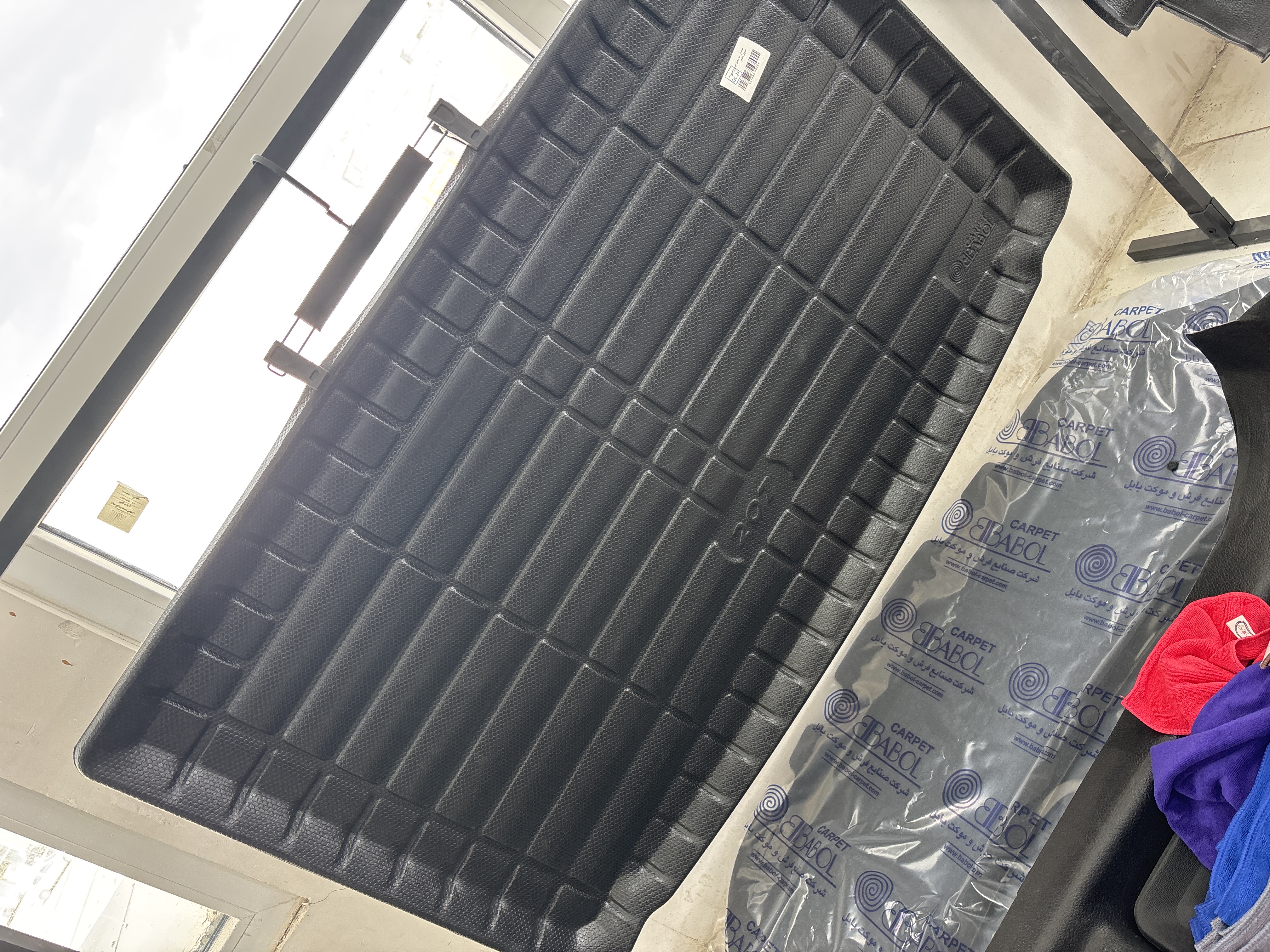 کفپوش قالبی صندوق بابل 206 207 هاچبک